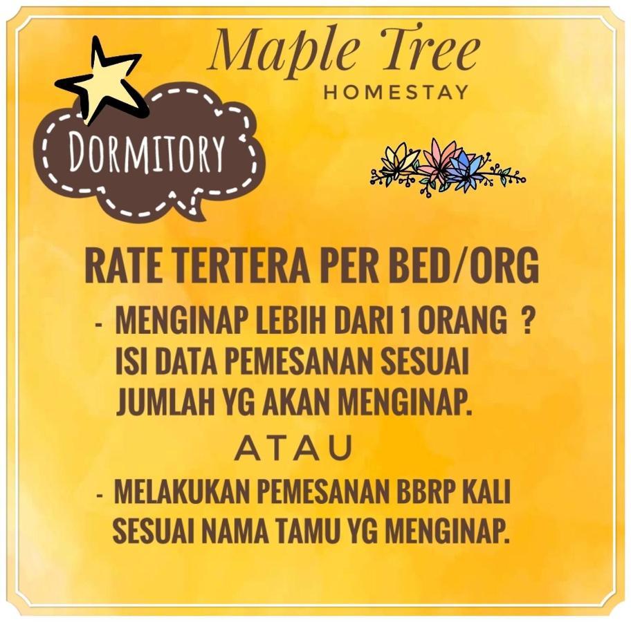 Maple Tree Homestay Maguwo エクステリア 写真